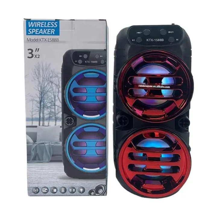 Bluetooth Speaker KTX1588B , Bluetooth Speaker KTX1588B for sale , Bluetooth Speaker KTX1588B for Sale in Pakistan , Bluetooth Speaker KTX1588B Available in Pakistan , Bluetooth Speaker KTX1588B in lowest price