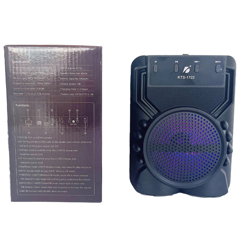 Bluetooth Speaker KTS1722 4 Inch , Bluetooth Speaker KTS1722 4 Inch for sale , Bluetooth Speaker KTS1722 4 Inch for Sale in Pakistan , Bluetooth Speaker KTS1722 4 Inch Available in Pakistan , Bluetooth Speaker KTS1722 4 Inch in lowest price