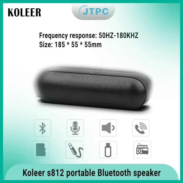 Koleer Bluetooth Speaker S812 , Koleer Bluetooth Speaker S812 for sale , Koleer Bluetooth Speaker S812 for Sale in Pakistan , Koleer Bluetooth Speaker S812 Available in Pakistan , Koleer Bluetooth Speaker S812 in lowest price