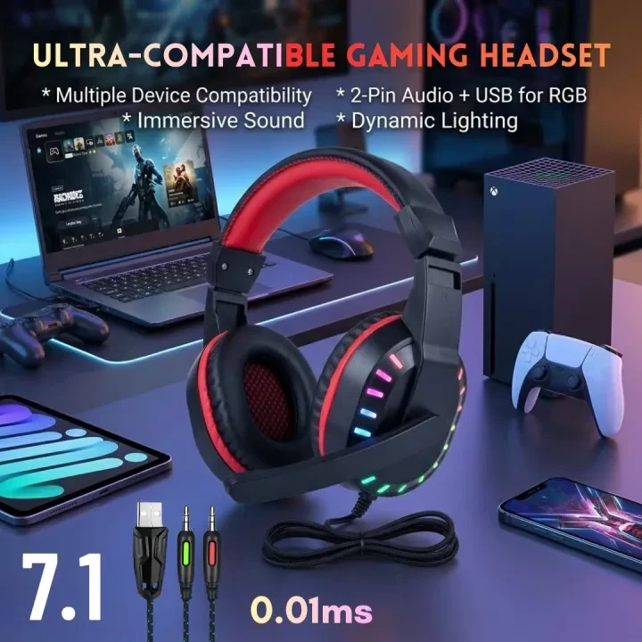 Misde Gaming Headphone Wired A3S RGB 1PIN , Misde Gaming Headphone Wired A3S RGB 1PIN for sale , Misde Gaming Headphone Wired A3S RGB 1PIN for Sale in Pakistan , Misde Gaming Headphone Wired A3S RGB 1PIN Available in Pakistan , Misde Gaming Headphone Wire
