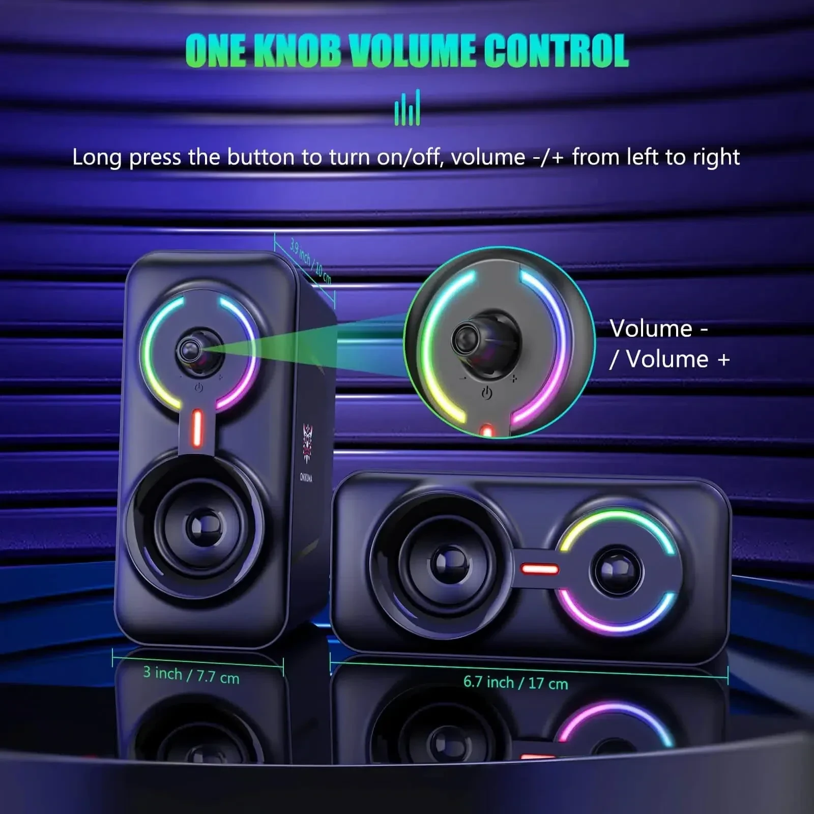 Onikuma PC Speaker L6 RGB , Onikuma PC Speaker L6 RGB for sale , Onikuma PC Speaker L6 RGB for Sale in Pakistan , Onikuma PC Speaker L6 RGB Available in Pakistan , Onikuma PC Speaker L6 RGB in lowest price