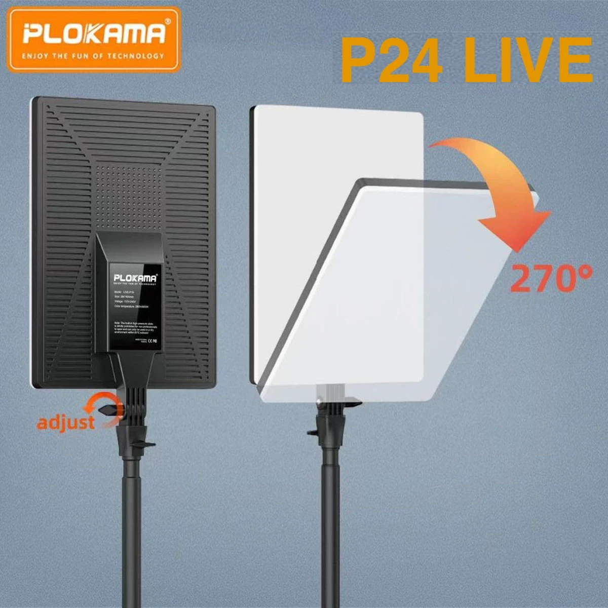 Plokama LED Fill Light Live P24 Pro , Plokama LED Fill Light Live P24 Pro for sale , Plokama LED Fill Light Live P24 Pro for Sale in Pakistan , Plokama LED Fill Light Live P24 Pro Available in Pakistan , Plokama LED Fill Light Live P24 Pro in lowest price