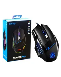 RGB GAMING MOUSE X6S 100P, RGB GAMING MOUSE X6S 100P for Sale