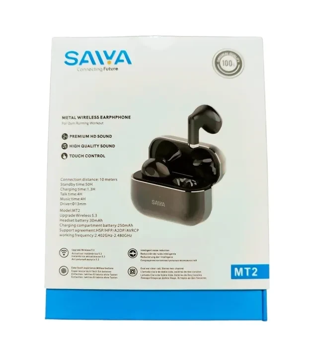 Saiya Metal Wireless Mini Earbuds MT2 , Saiya Metal Wireless Mini Earbuds MT2 for sale , Saiya Metal Wireless Mini Earbuds MT2 for Sale in Pakistan , Saiya Metal Wireless Mini Earbuds MT2 Available in Pakistan , Saiya Metal Wireless Mini Earbuds MT2 in lo