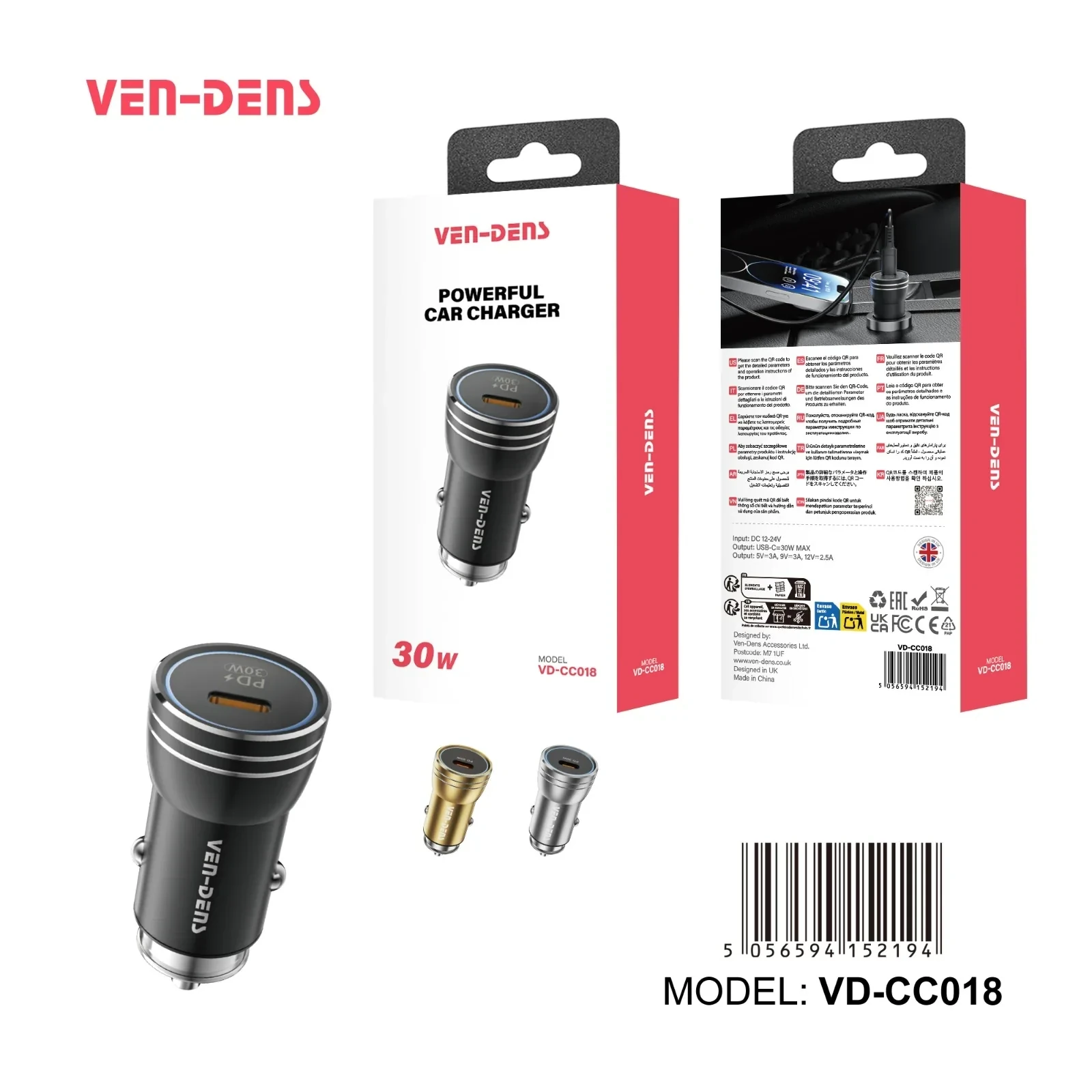 Vendens Car Charger VDCC018 , Vendens Car Charger VDCC018 for sale , Vendens Car Charger VDCC018 for Sale in Pakistan , Vendens Car Charger VDCC018 Available in Pakistan , Vendens Car Charger VDCC018 in lowest price