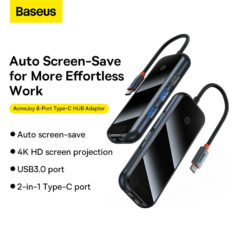 Baseus AcmeJoy 8-Port Type-C Hub Adapter , Baseus AcmeJoy 8-Port Type-C Hub Adapter for sale , Baseus AcmeJoy 8-Port Type-C Hub Adapter for Sale in Pakistan , Baseus AcmeJoy 8-Port Type-C Hub Adapter Available in Pakistan , Baseus AcmeJoy 8-Port Type-C Hu