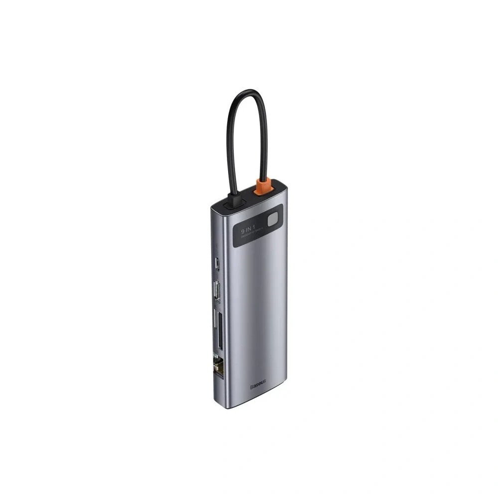 Baseus Metal Gleam Series 9 in 1 Multifunctional Type-C HUB Docking Station – CAHUB-CU0G , Baseus Metal Gleam Series 9 in 1 Multifunctional Type-C HUB Docking Station – CAHUB-CU0G for sale , Baseus Metal Gleam Series 9 in 1 Multifunctional Type-C HUB Dock