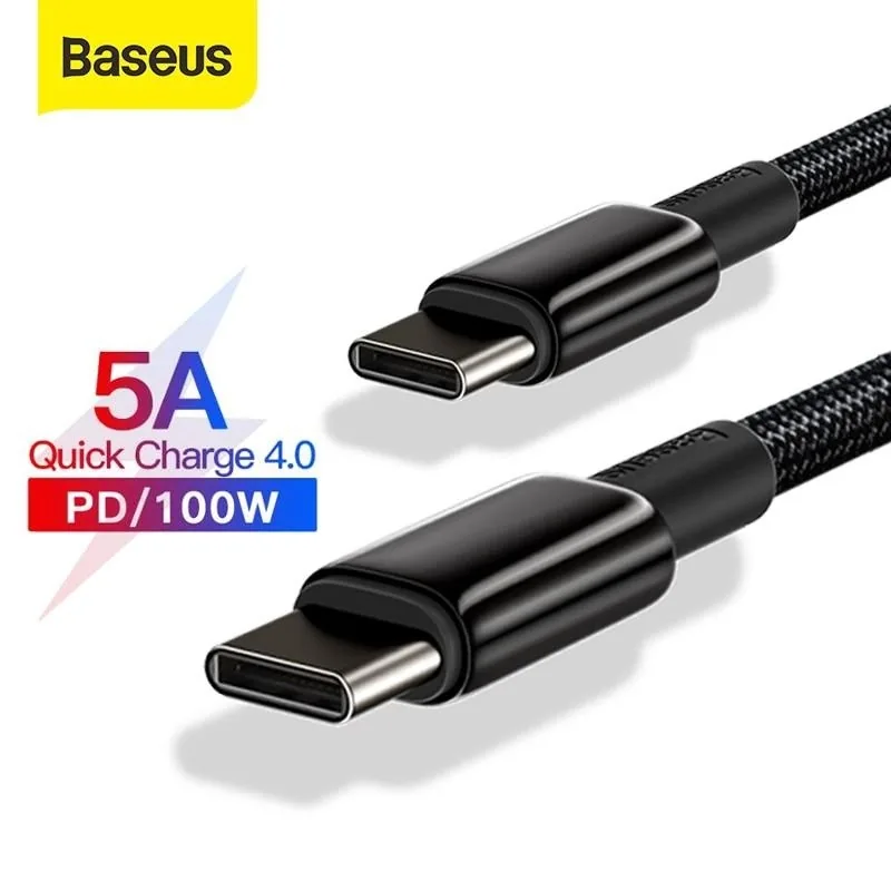 Baseus Tungsten Gold Fast Charging Data Cable Type-C to Type-C 100W-1M , Baseus Tungsten Gold Fast Charging Data Cable Type-C to Type-C 100W-1M for sale , Baseus Tungsten Gold Fast Charging Data Cable Type-C to Type-C 100W-1M for Sale in Pakistan , Baseus