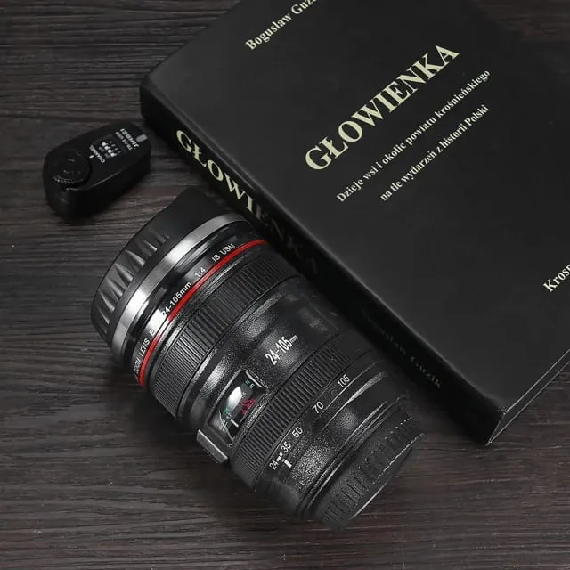 Creative Stainless steel liner Camera Lens Mugs Coffee Tea Cup Mugs With Lid Novelty temperature control Thermoscope Thermos mug , Creative Stainless steel liner Camera Lens Mugs Coffee Tea Cup Mugs With Lid Novelty temperature control Thermoscope Thermos