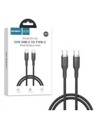 Recrsi Type C to Type C Cable DA036 1M , Recrsi Type C to Type C Cable DA036 1M for sale , Recrsi Type C to Type C Cable DA036 1M for Sale in Pakistan , Recrsi Type C to Type C Cable DA036 1M Available in Pakistan , Recrsi Type C to Type C Cable DA036 1M 