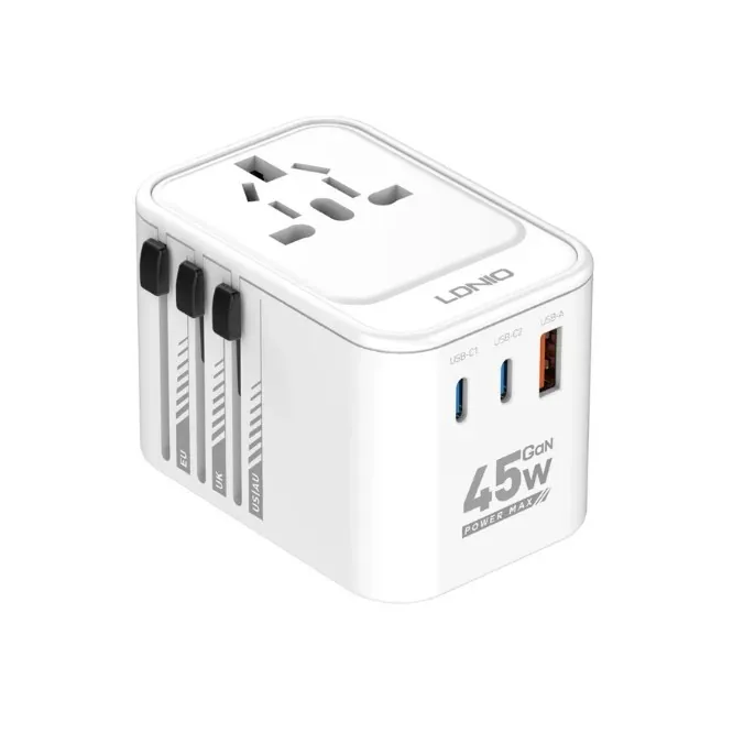 Ldnio 45W GaN Travel Adapter Z8 , Ldnio 45W GaN Travel Adapter Z8 for sale , Ldnio 45W GaN Travel Adapter Z8 for Sale in Pakistan , Ldnio 45W GaN Travel Adapter Z8 Available in Pakistan , Ldnio 45W GaN Travel Adapter Z8 in lowest price