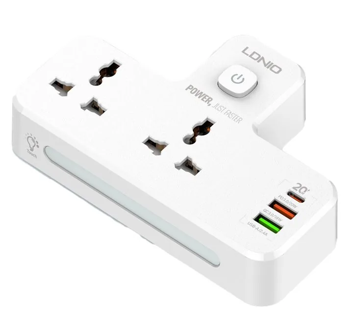 LDNIO SC2311 Power Extension USB-C 20W PD For Mac, 2 X USB-A with LAMP , LDNIO SC2311 Power Extension USB-C 20W PD For Mac, 2 X USB-A with LAMP for sale , LDNIO SC2311 Power Extension USB-C 20W PD For Mac, 2 X USB-A with LAMP for Sale in Pakistan , LDNIO 