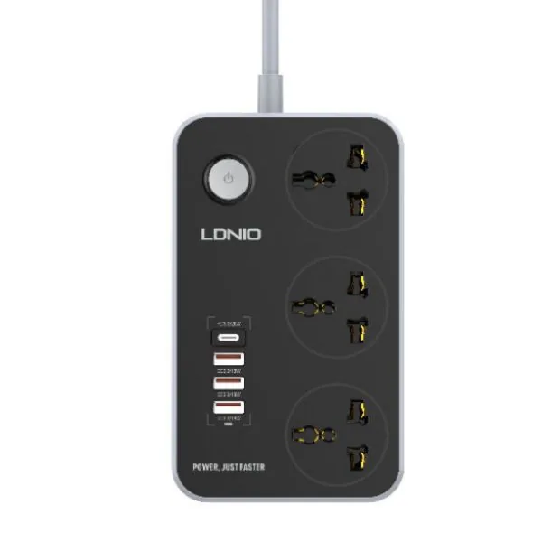 LDNIO SC3412 Fast Charging Power Extension 1xUSB-C PD & USB-A QC 3.0 Ports With 2m Power Cord , LDNIO SC3412 Fast Charging Power Extension 1xUSB-C PD & USB-A QC 3.0 Ports With 2m Power Cord for sale , LDNIO SC3412 Fast Charging Power Extension 1xUSB-C PD 