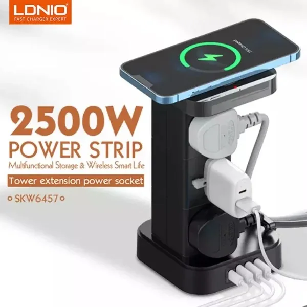 LDNIO SKW6457 Tower Extension Power Socket , LDNIO SKW6457 Tower Extension Power Socket for sale , LDNIO SKW6457 Tower Extension Power Socket for Sale in Pakistan , LDNIO SKW6457 Tower Extension Power Socket Available in Pakistan , LDNIO SKW6457 Tower Ext