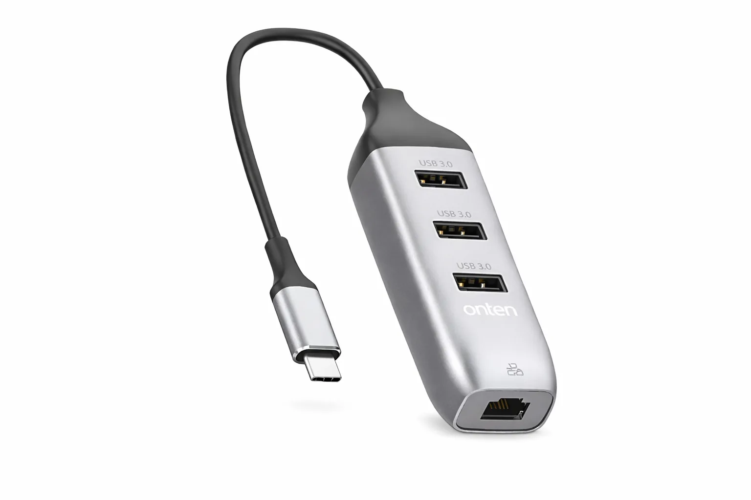 ONTEN 95118R 4 in 1 USB-C to RJ45 (Gigabit Network) + USB 3.0 x3 Adapter , ONTEN 95118R 4 in 1 USB-C to RJ45 (Gigabit Network) + USB 3.0 x3 Adapter for sale , ONTEN 95118R 4 in 1 USB-C to RJ45 (Gigabit Network) + USB 3.0 x3 Adapter for Sale in Pakistan , 