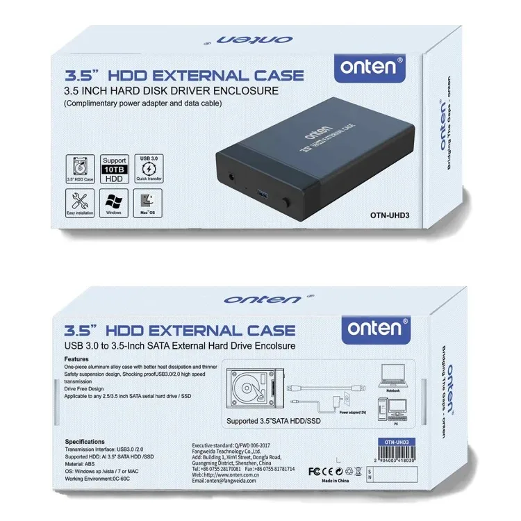 Onten UHD3 3.5 inch USB3.0 HDD External Hard Drive Enclosure for Sale in
Pakistan , Onten UHD3 3.5 inch USB3.0 HDD External Hard Drive Enclosure for Sale in
Pakistan for sale , Onten UHD3 3.5 inch USB3.0 HDD External Hard Drive Enclosure for Sale in
Pa