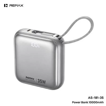 Remax Power Bank 10000MAH AS-181-35 35W - Silver , Remax Power Bank 10000MAH AS-181-35 35W - Silver for sale , Remax Power Bank 10000MAH AS-181-35 35W - Silver for Sale in Pakistan , Remax Power Bank 10000MAH AS-181-35 35W - Silver Available in Pakistan ,