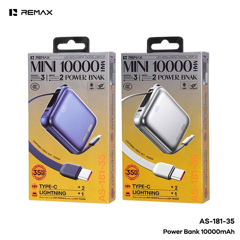 Remax Power Bank 10000MAH AS-181-35 35W - Silver , Remax Power Bank 10000MAH AS-181-35 35W - Silver for sale , Remax Power Bank 10000MAH AS-181-35 35W - Silver for Sale in Pakistan , Remax Power Bank 10000MAH AS-181-35 35W - Silver Available in Pakistan ,