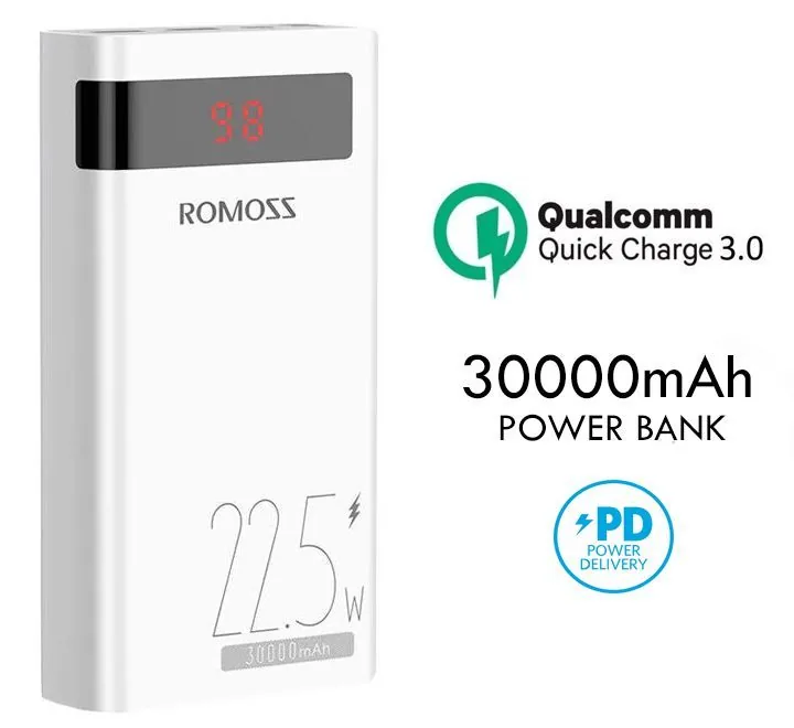 ROMOSS Sense 8PF 30000mAh Power Bank 22.5W Fast Charger for Sale in Pakistan , ROMOSS Sense 8PF 30000mAh Power Bank 22.5W Fast Charger for Sale in Pakistan for sale , ROMOSS Sense 8PF 30000mAh Power Bank 22.5W Fast Charger for Sale in Pakistan for Sale in