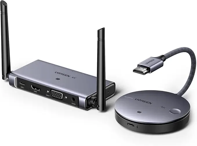 Ugreen 90909A 4K@30Hz Wireless HDMI Transmitter And Receiver , Ugreen 90909A 4K@30Hz Wireless HDMI Transmitter And Receiver for sale , Ugreen 90909A 4K@30Hz Wireless HDMI Transmitter And Receiver for Sale in Pakistan , Ugreen 90909A 4K@30Hz Wireless HDMI 