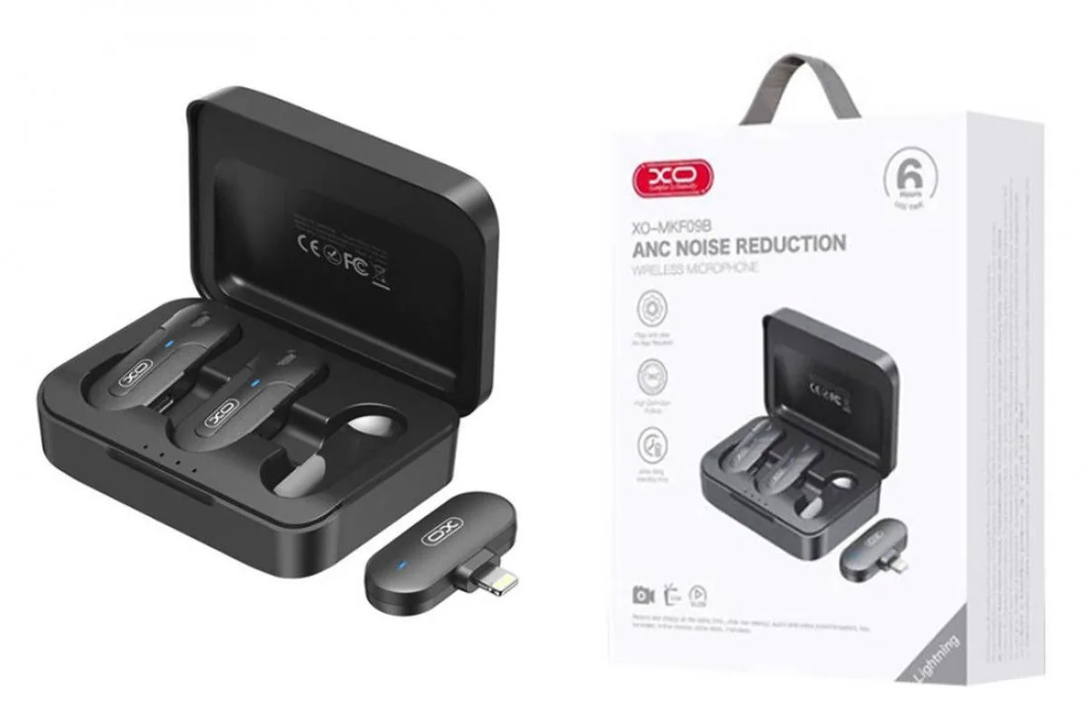 XO Lightning Dual Wireless Collar Mic MKF09B , XO Lightning Dual Wireless Collar Mic MKF09B for sale , XO Lightning Dual Wireless Collar Mic MKF09B for Sale in Pakistan , XO Lightning Dual Wireless Collar Mic MKF09B Available in Pakistan , XO Lightning Du